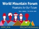 World Mountain Forum registration now open